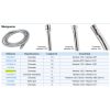 MANGUERA DUCHA CROMADA EXTENSIBLE 2m - Imagen 2