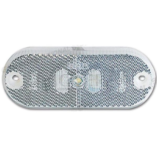 PILOTO BLANCO OVALADO LED 110x45