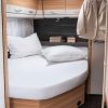 SABANA BAJERA BLANCA 130x180 CAMA FRANCESA DCHA