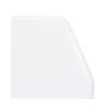 SABANA BAJERA BLANCA 130x180 CAMA FRANCESA DCHA
