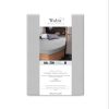 SABANA BAJERA GRIS CLARO 130x180 CAMA FRANCESA DCH