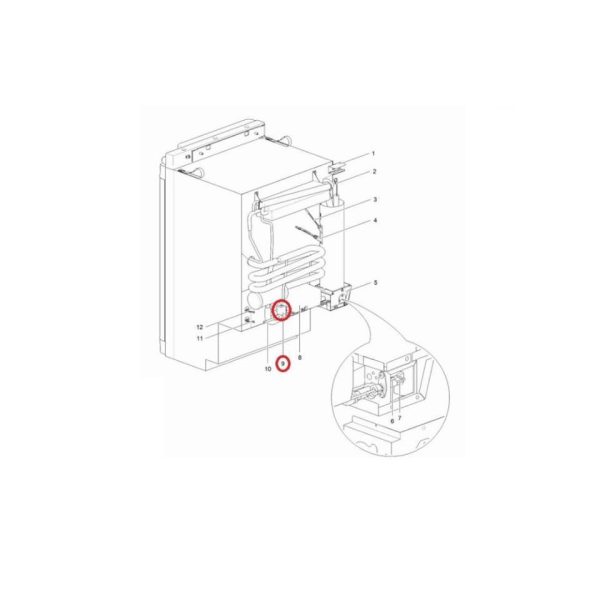 VALVULA GAS NEVERA THETFORD N300/4000