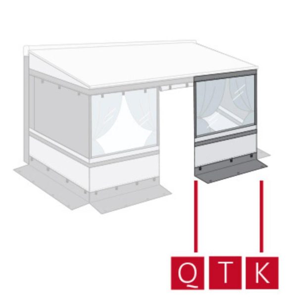 PANEL FRONTAL PROLONGACION PRIVACY ROOM  F45 200cm