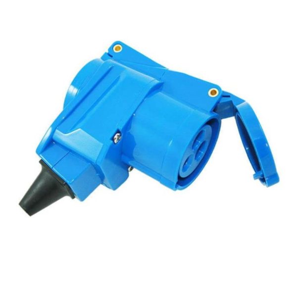 BASE DOBLE ACODADA CEE/SCHUKO